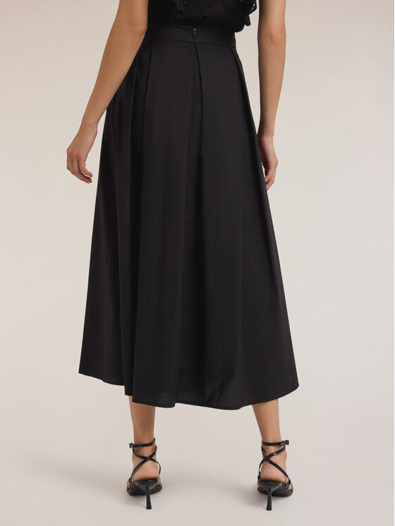 Motivi Motivi Spódnica midi 1245Q001097N033 Czarny Flared Fit
