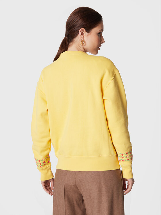 Polo Ralph Lauren Polo Ralph Lauren Mikina 211872981 Žltá Relaxed Fit