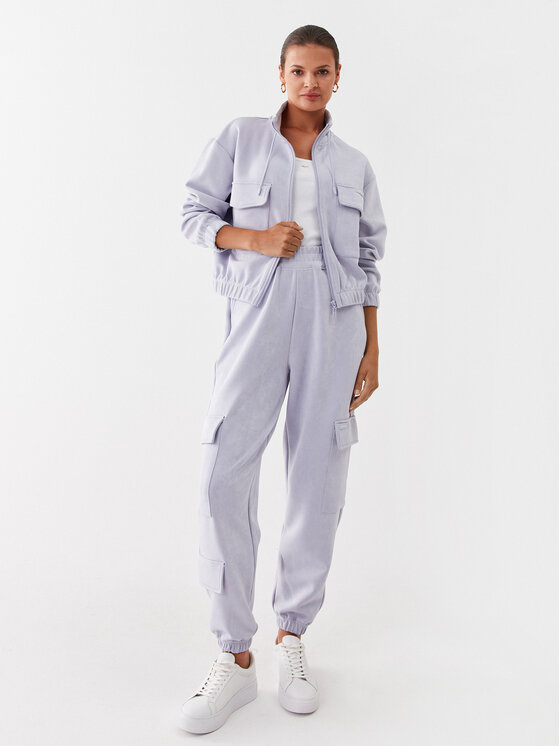 Guess Guess Pantaloni da tuta V3YB05 KBC00 Viola Regular Fit