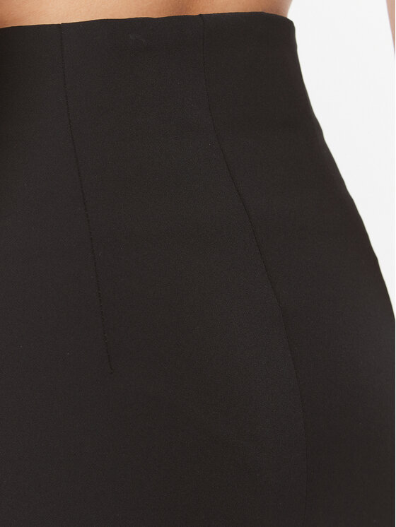Babylon Babylon Pantaloni din material T_S00532 Negru Slim Fit