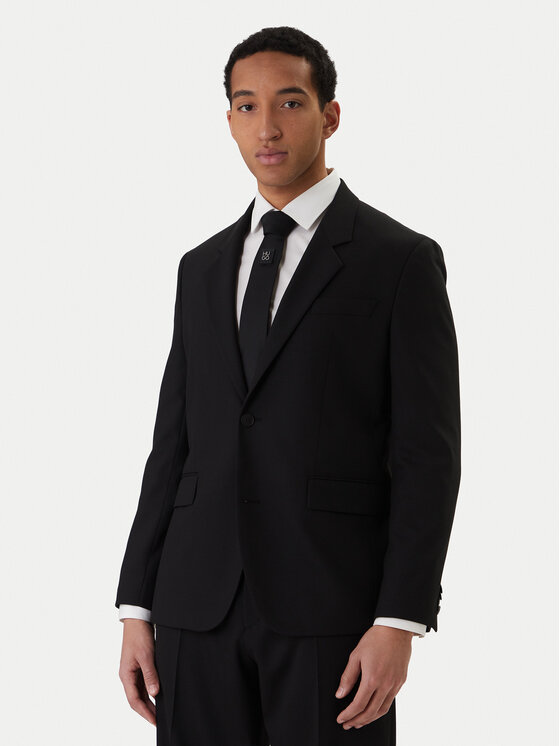 HUGO HUGO Costum Karlo-Flips251X 50549657 Negru Modern Fit