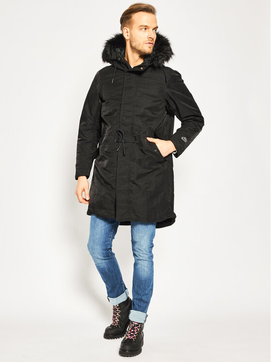 Nike Nike Puhovka Sportswear BV4751 Črna Loose Fit