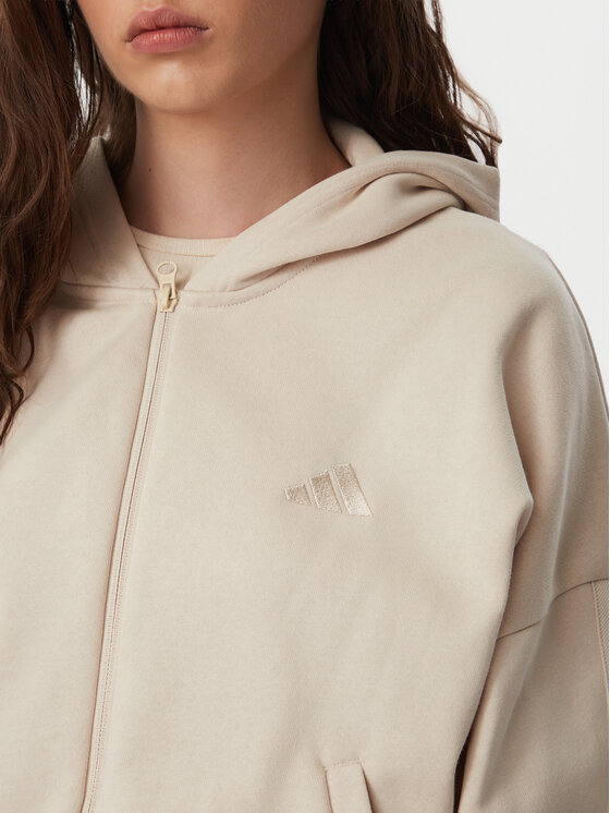 adidas adidas Trening Energize Tracksuit KB8172 Crem Regular Fit