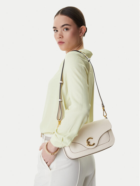 Coccinelle Coccinelle Handtasche SSK Coccinelle C-Me Calf E1 SSK 12 03 01 Écru