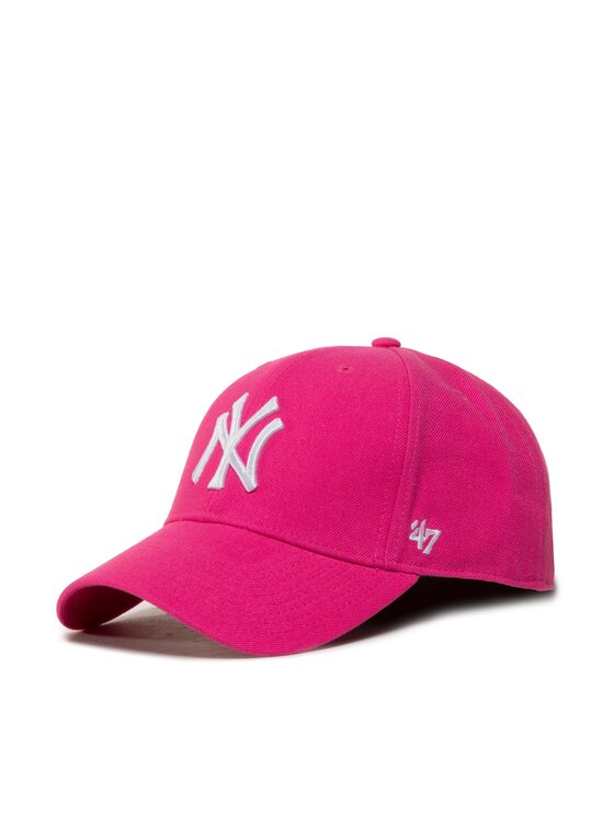 47 Brand Šiltovka Mlb New York Yankees '47 Mvp Snapback B-MVPSP17WBP-MA Ružová