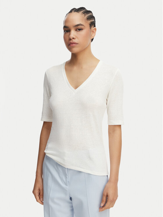 Weekend Max Mara Weekend Max Mara Блузка Opzione 2615941042 Білий Regular Fit