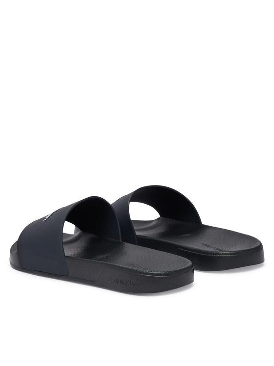 Calvin Klein Calvin Klein Klapki Ess Slide Monobrand Cv HM0HM02107 Granatowy