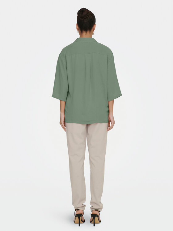JDY JDY Koszula Divya 15271186 Zielony Regular Fit