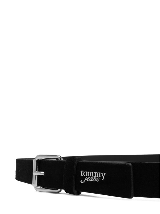 Tommy Jeans Tommy Jeans Damengürtel Tjw Script Seude 3.0 AW0AW18503 Schwarz