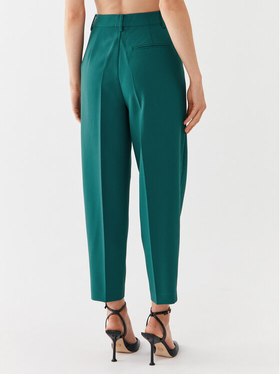 Bruuns Bazaar Bruuns Bazaar Текстилни панталони Cindy BBW2393 Зелен Loose Fit