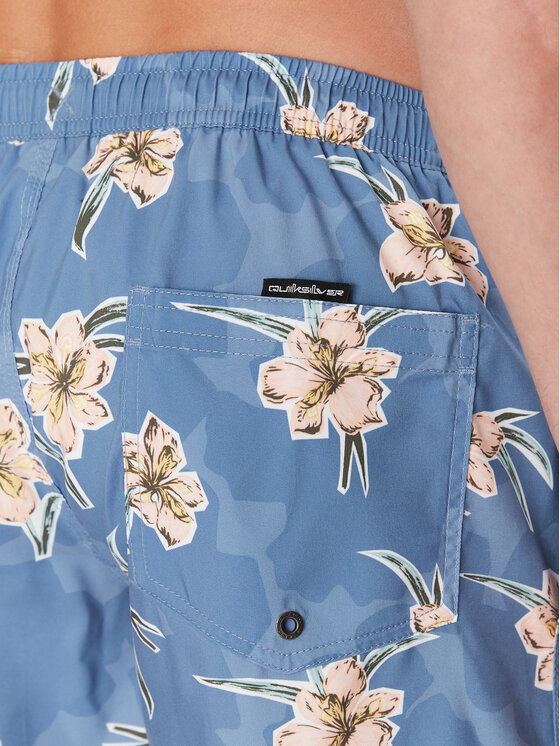 Quiksilver Quiksilver Plavecké šortky Everyday Straight Volley 15 EQYJV04121 Modrá Regular Fit