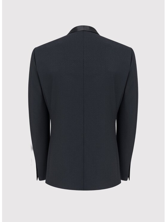 Pako Lorente Pako Lorente Marynarka P24SP-3S-001 Czarny Slim Fit