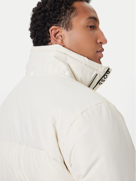 BOSS BOSS Пухено яке Block-X 50547262 Бежов Regular Fit