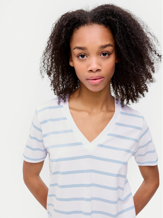 JJXX JJXX Tricou Annie 12257577 Albastru Regular Fit