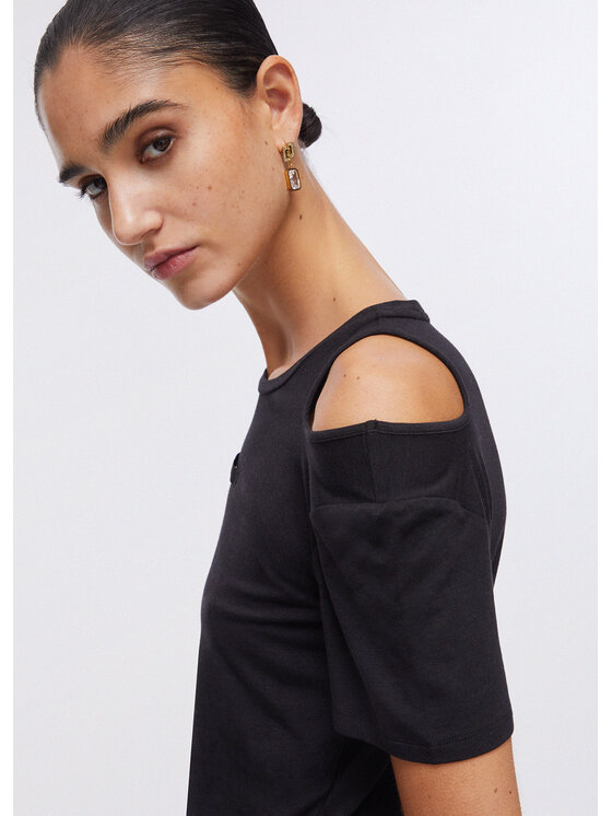 Liu Jo Liu Jo T-shirt TA6170JS00522222 Viola Regular Fit