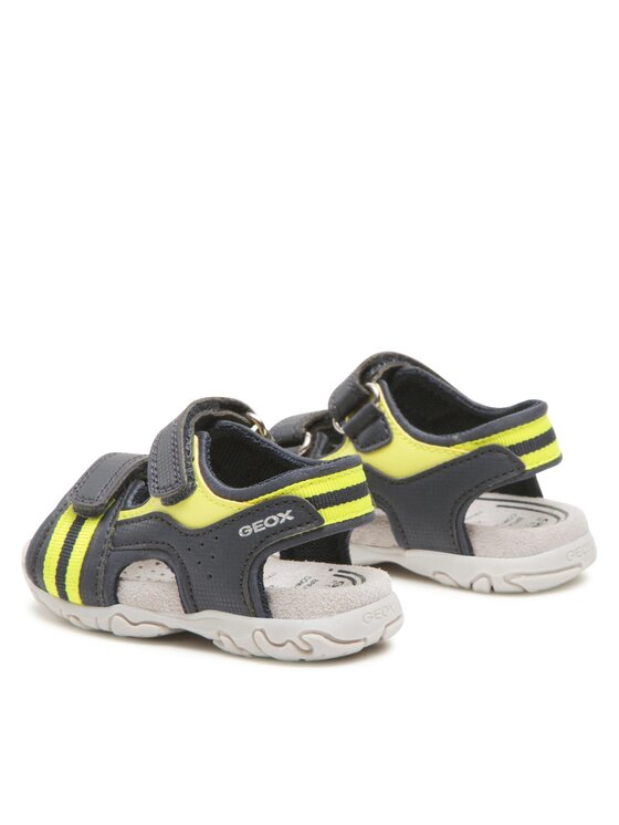 Geox Geox Sandały B Sandal Flaffee Boy B3559C000CEC4502 M Granatowy