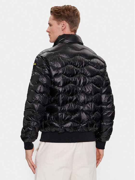 Blauer Blauer Zimska jakna 23WBLUC03004 Črna Regular Fit