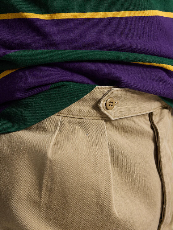 Polo Ralph Lauren Polo Ralph Lauren Kratke hlače iz tkanine 710B20886003 Khaki Relaxed Fit
