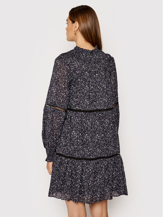 MICHAEL Michael Kors MICHAEL Michael Kors Φόρεμα καθημερινό MU1808L2DJ Σκούρο μπλε Relaxed Fit