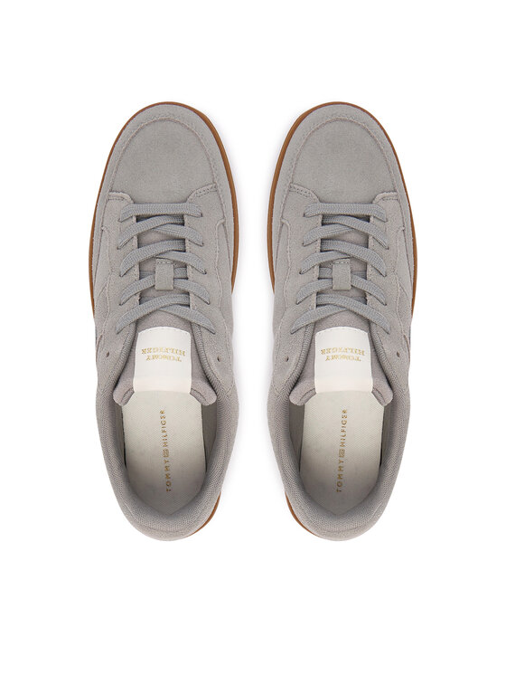 Tommy Hilfiger Tommy Hilfiger Superge Th Heritage Court Sneaker Suede FW0FW09266 Siva