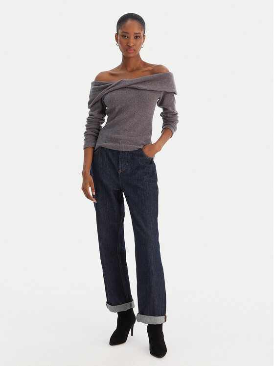 Vero Moda Vero Moda Pulover Kaia 10333298 Gri Regular Fit