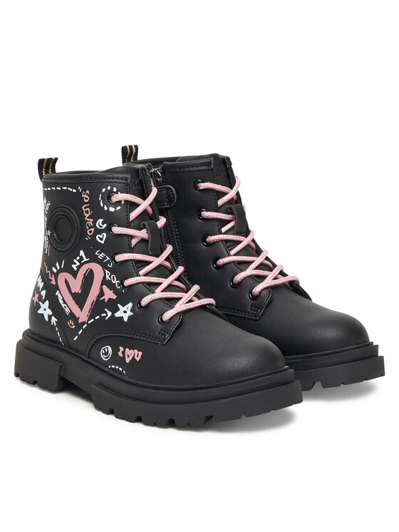 Primigi Primigi Schnürstiefeletten AVANT-8977022 Schwarz
