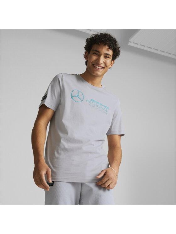 Puma Puma T-Shirt 534917 Szary Regular Fit
