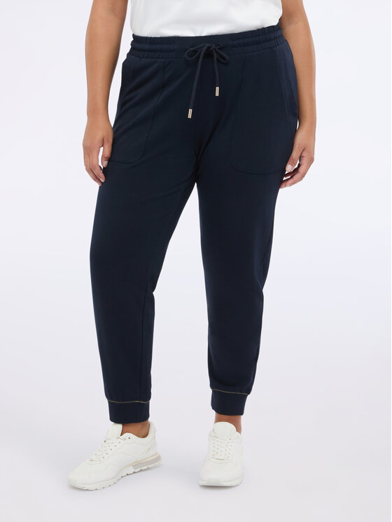 Fiorella Rubino Fiorella Rubino Pantaloni di tessuto P828L002185N034 Blu Regular Fit