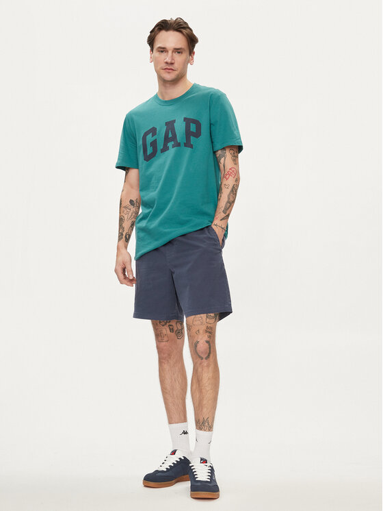 Gap Gap Szorty materiałowe 880828-04 Niebieski Regular Fit