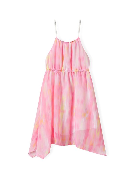 Sukienka letnia MINOTI, Rozmiar 92/98, Różowa, 18DRESS 45