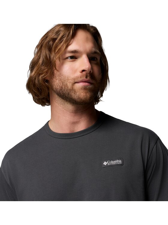 Columbia Columbia T-Shirt 215505 Szary Regular Fit