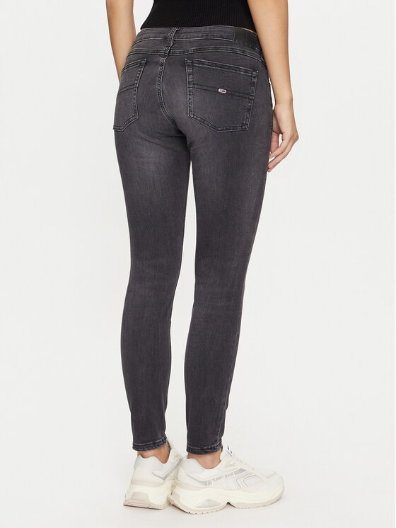 Tommy Jeans Tommy Jeans Traperice Sophie DW0DW19669 Siva Skinny Fit