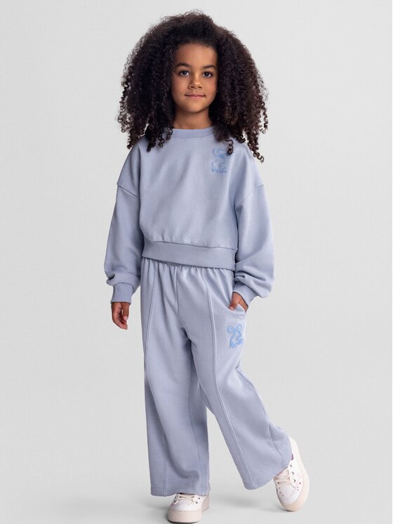 minoti minoti Zestaw 30FLEECE161 Błękitny Regular Fit