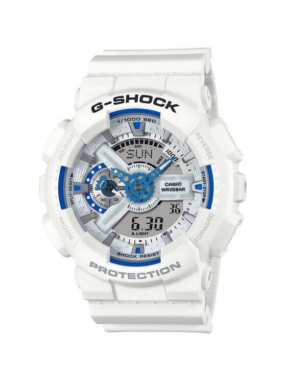 Casio Casio Zegarek GA-110HDS-7AER Biały