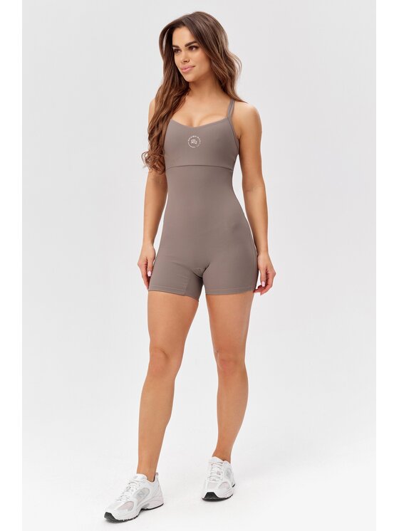 ROUGH RADICAL ROUGH RADICAL Kombinezon WELLNESS JUMPSUIT Szary Slim Fit