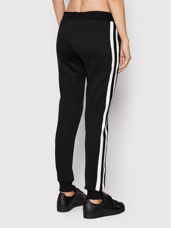 Urban Classics Urban Classics Долнище анцуг College Contrast TB2453 Черен Regular Fit