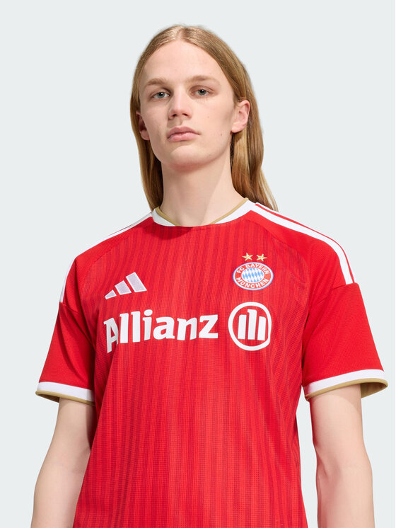 adidas adidas Koszulka techniczna 168824 Czerwony Slim Fit
