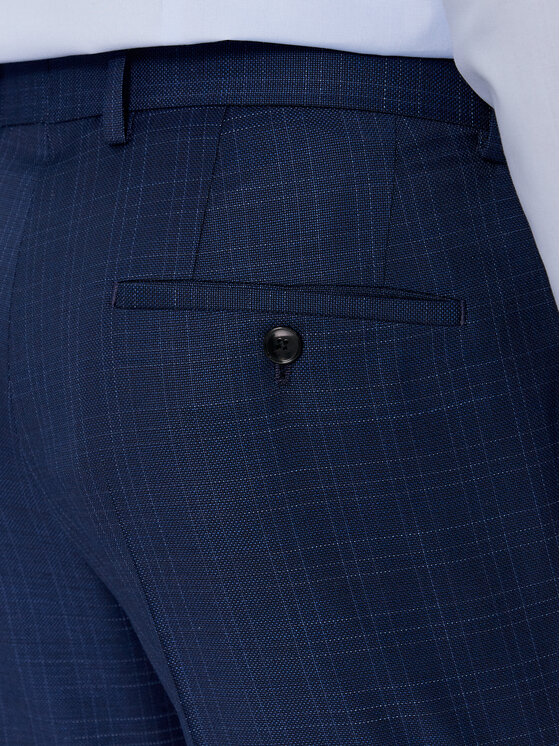 BOSS Boss Costum H-Huge 50509502 Bleumarin Slim Fit