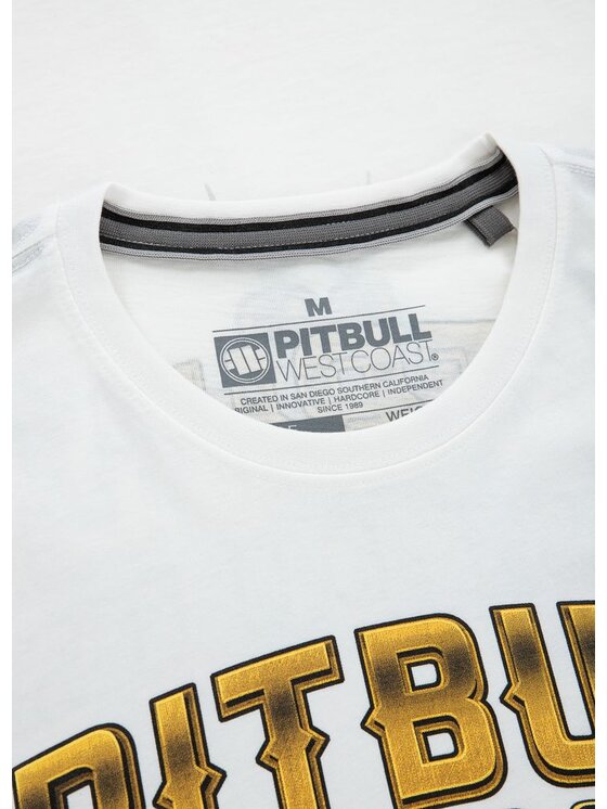 PITBULL PITBULL T-Shirt AUTOMATIC Biały Regular Fit