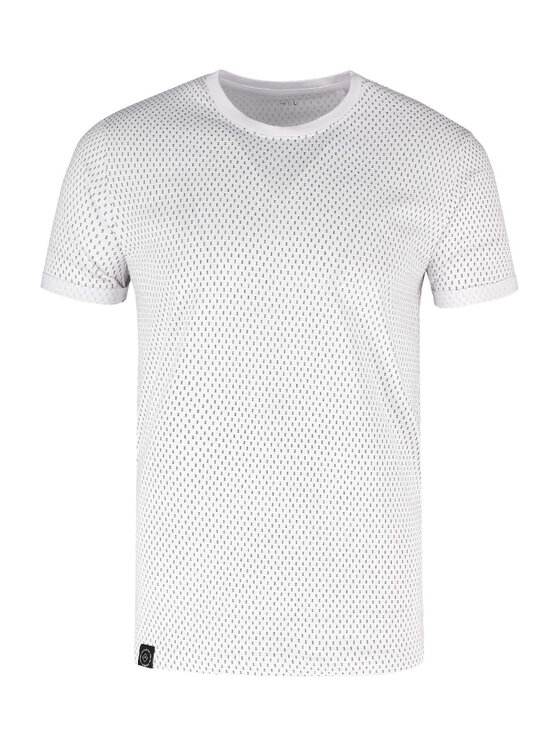 Volcano Volcano T-Shirt T-JEFF Biały Regular Fit