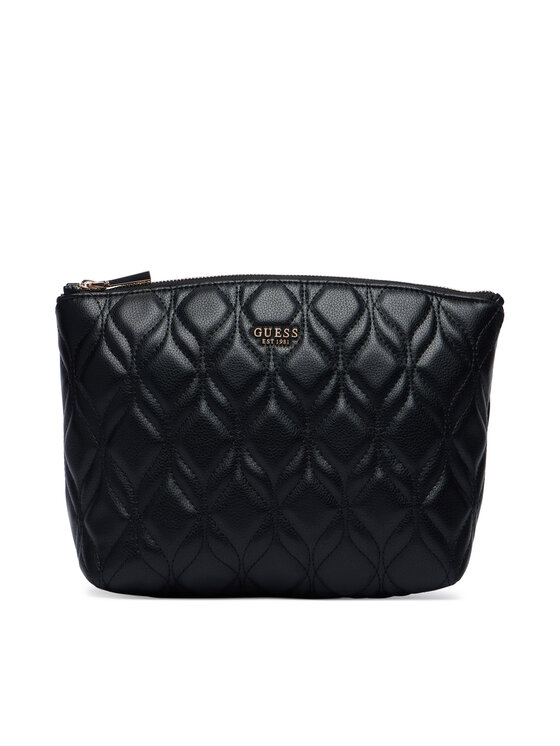 Guess Geantă pentru cosmetice Maxine Travel TWQN97 33965 Negru