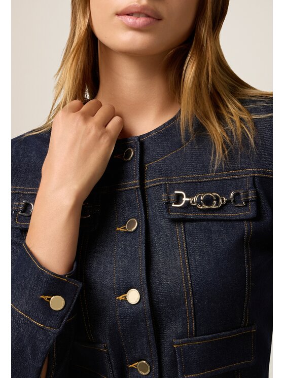 Oltre Oltre Giacca outdoor R401R002261N034 Blu Slim Fit