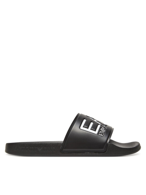 EA7 Emporio Armani Šľapky 7X000108 AF15118 UC001 Čierna