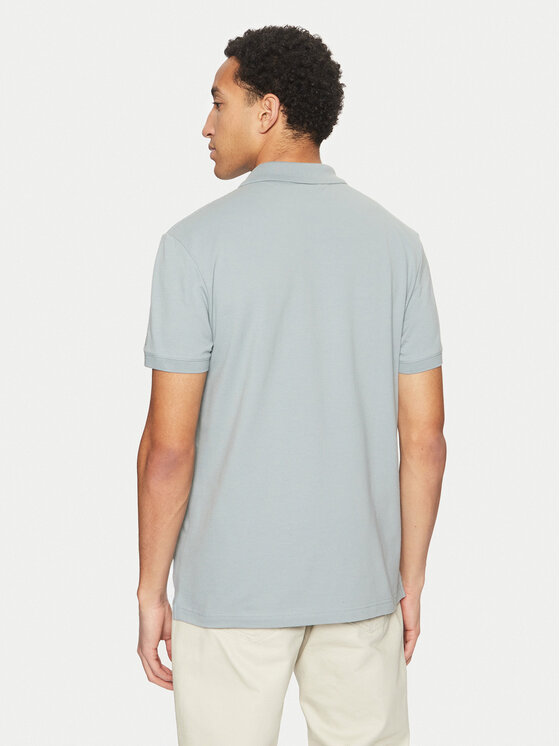 Calvin Klein Jeans Calvin Klein Jeans Polokošeľa Monologo J30J325664 Modrá Regular Fit