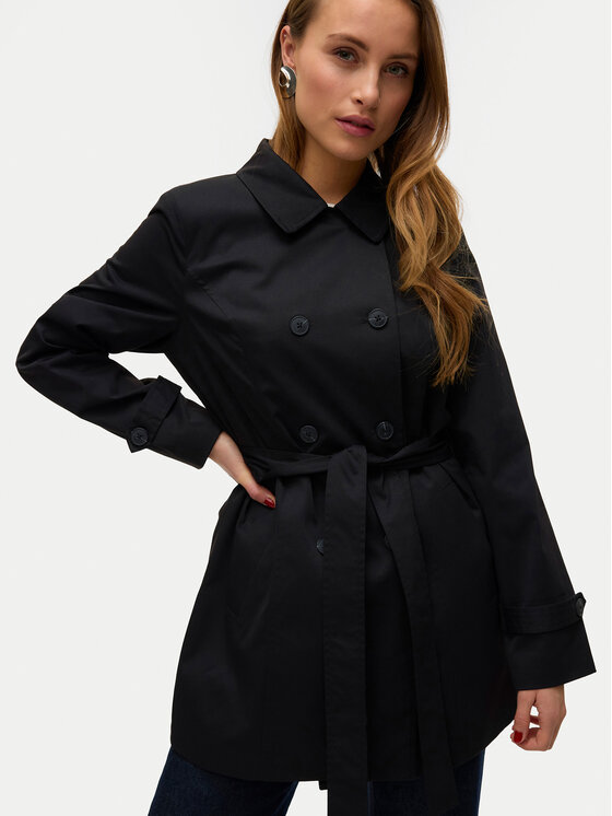 Vero Moda Vero Moda Trench Chelsea 10329343 Negru Regular Fit