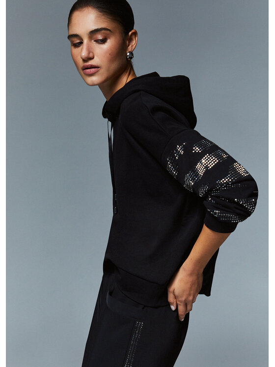 Liu Jo Liu Jo Felpa TA6129FS00222222 Nero Regular Fit