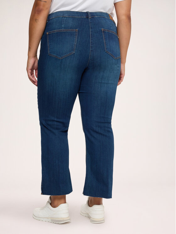 Fiorella Rubino Fiorella Rubino Jeansy P424T005332N034 Niebieski Flare Fit