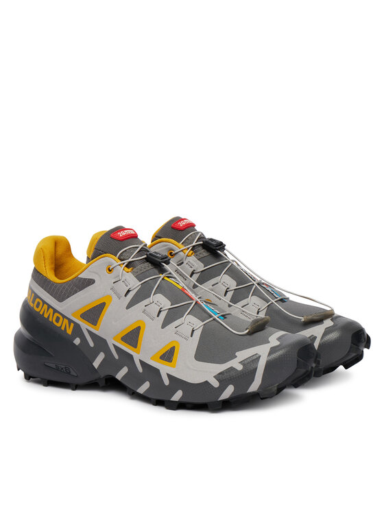 Salomon Salomon Tenisice za trčanje Speedcross 6 L49158800 Siva