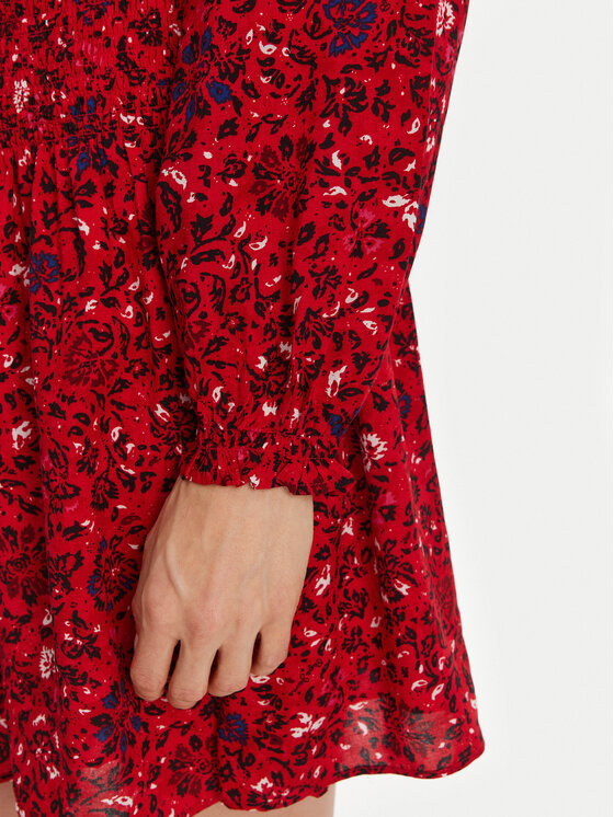 Pepe Jeans Pepe Jeans Rochie de zi Cecile PL953669 Roșu Regular Fit
