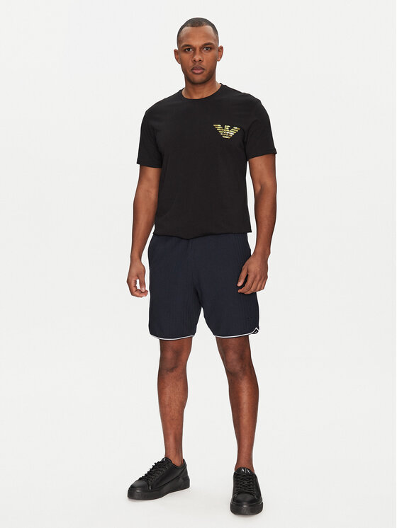 Emporio Armani Underwear Emporio Armani Underwear Šortky z materiálu EM000691 AF12360 UB102 Tmavomodrá Regular Fit